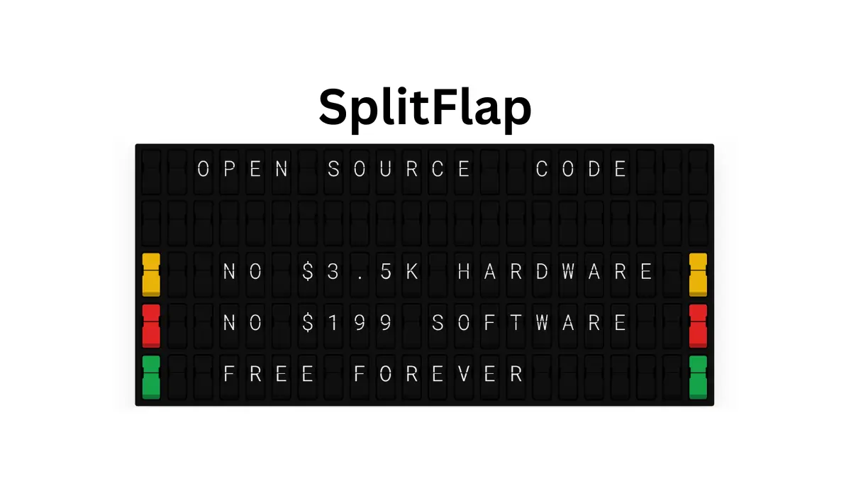splitflap.org, a split flap display in the browser